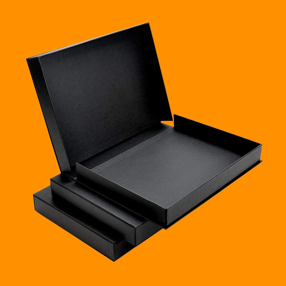 Custom box showing foil, emboss, and spot UV finishing details.